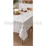 Ubrus metráž luční kvítí a bylinky