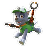 3D Pěnová dekorace na zeď Tlapková patrola Rocky v akci (Paw Patrol)