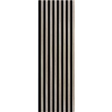Dekorační panely dub sonoma 3D lamely na filcovém podkladu 270 x 40 cm