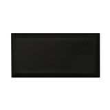 Čalouněný panel SOFTLINE 60 x 30 cm černý