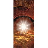 Vliesové fototapety vesmírná hvězda rozměr 91 cm x 211 cm