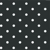 Samolepící tapety puntíky černé 45 cm x 15 m