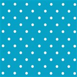 Samolepící tapety puntíky modré 45 cm x 15 m