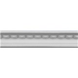 Polystyrenové dekorativní lišty, rozměr 1000 x 35 x 35 mm, obloučky bílé - POSLEDNÍ KUSY
