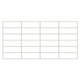 Obkladové panely 3D PVC rozměr 955 x 480 mm obklad bílý, béžová spára
