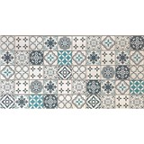 Obkladové panely 3D PVC rozměr 964 x 480 mm Maroccan zeleno-šedý - 2. jakost