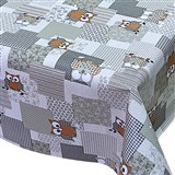 Ubrus metráž dětský-sovičky