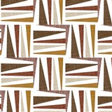 Ubrusy návin 20 m x 140 cm geometrický vzor červeno-bílý