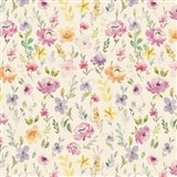 Ubrus metráž barevné květiny s lístky