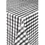 Ubrusy návin 20 m x 140 cm káro černo-bílé