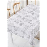 Ubrus metráž vlčí máky šedé