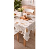 Ubrus metráž podzimní listy hnědé