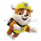 3D Pěnová dekorace na zeď Tlapková patrola Rubble (Paw Patrol)