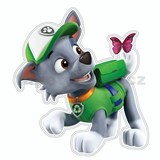 3D Pěnová dekorace na zeď Tlapková patrola Rocky (Paw Patrol)