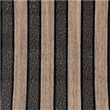 Samolepící fólie dřevěné lamely hnědo-černé 45 cm x 10 m