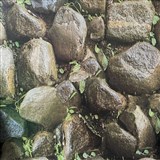 Samolepící fólie ukládaný kámen hnědo-zelený 45 cm x 10 m