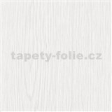 Samolepící tapety bílé dřevo - 45 cm x 15 m