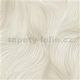 Vliesové tapety na zeď GMK Fashion for walls  5 jemné vlnovky krémové