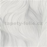 Vliesové tapety na zeď GMK Fashion for walls  5 jemné vlnovky šedo-bílé
