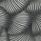 Vliesové tapety na zeď GMK Fashion for walls  5 3D twill stříbrný na černém podkladu