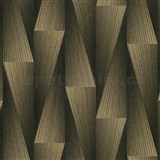 Vliesové tapety na zeď GMK Fashion for walls  5 art-deco shift zlato-černý