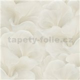 Vliesové tapety na zeď GMK Fashion for walls  5 florání vzor metalicky krémový