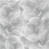 Vliesové tapety na zeď GMK Fashion for walls  5 florání vzor metalicky stříbrný