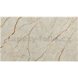 Samolepící PVC 3D panely rozměr 60 x 30 cm, Marble béžový - POSLEDNÍ KUSY