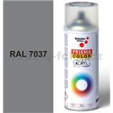 Sprej šedý lesklý 400ml, odstín RAL 7037 barva prachově šedá lesklá