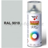 Sprej světle šedý lesklý 400ml, odstín RAL 9018 barva papyrus šedá