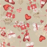 Ubrus metráž vánoční motiv VI.