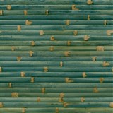 Vliesové tapety na zeď IMPOL Wanderlust bambusový obklad zelený