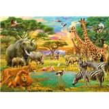 Fototapety Afrika a zvířata African Animals rozměr 366 cm x 254 cm - POSLEDNÍ KUSY