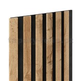 Dekorační panely SLIM wotan 3D lamely na filcovém podkladu 270 x 30 cm