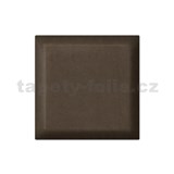 Čalouněný panel SOFTLINE 30 x 30 cm hnědý