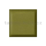 Čalouněný panel SOFTLINE 30 x 30 cm zelený