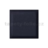 Čalouněný panel SOFTLINE 30 x 30 cm tmavě modrý