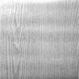 Samolepící folie dubové dřevo stříbřitě šedé  - renovace dveří - 90 cm x 210 cm