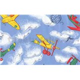 Samolepící tapety dětské - letadla 90 cm x 15 m