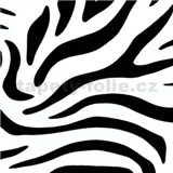 Samolepící folie - zebra černá 45 cm x 15 m