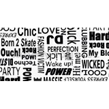 Samolepící tapety text - 45 cm x 15 m -  POSLEDNÍ METRY