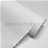 Vliesové přetíratelné tapety na zeď IMPOL bílé jemné proužky - MEGA ROLL návin 15m