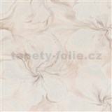 Vliesové tapety na zeď Aurora fusion s třpytkami růžový