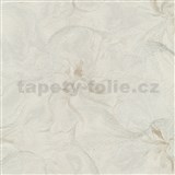 Vliesové tapety na zeď Aurora fusion s třpytkami krémový