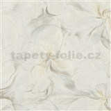 Vliesové tapety na zeď Aurora fusion s třpytkami béžovo-hnědý