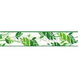 Samolepící bordura pnoucí listy zelené 5 m x 5,8 cm