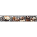 Samolepicí bordury na zeď coffee 5 m x 8,3 cm - POSLEDNÍ KUSY