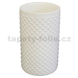 Kelímek na zubní kartáčky BARCELONA WHITE/GOLD
