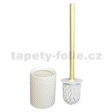 WC štětka BARCELONA WHITE/GOLD