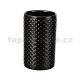 Kelímek na zubní kartáčky BARCELONA BLACK/GOLD